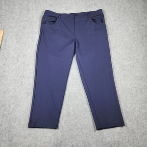Under 510 Pants Mens Size 38x25 Blue Super Stretch Performance City Chino